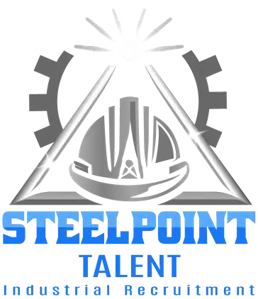 Steel Point Logo White