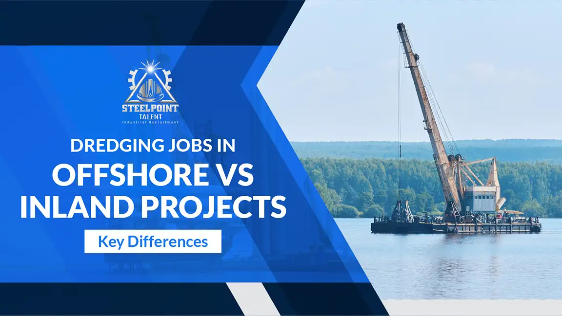 Dredging Jobs in Offshore vs. Inland Projects: Key Differences
